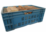 Zafido palivové dřevo olše 30-35 cm skládané v přepravkách- 1x přepravka